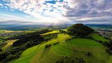 Hohenstaufen bei Sonnenaufgang
