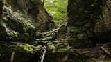 Wolfsschlucht am Premiumwanderweg Hohenwittlingensteig