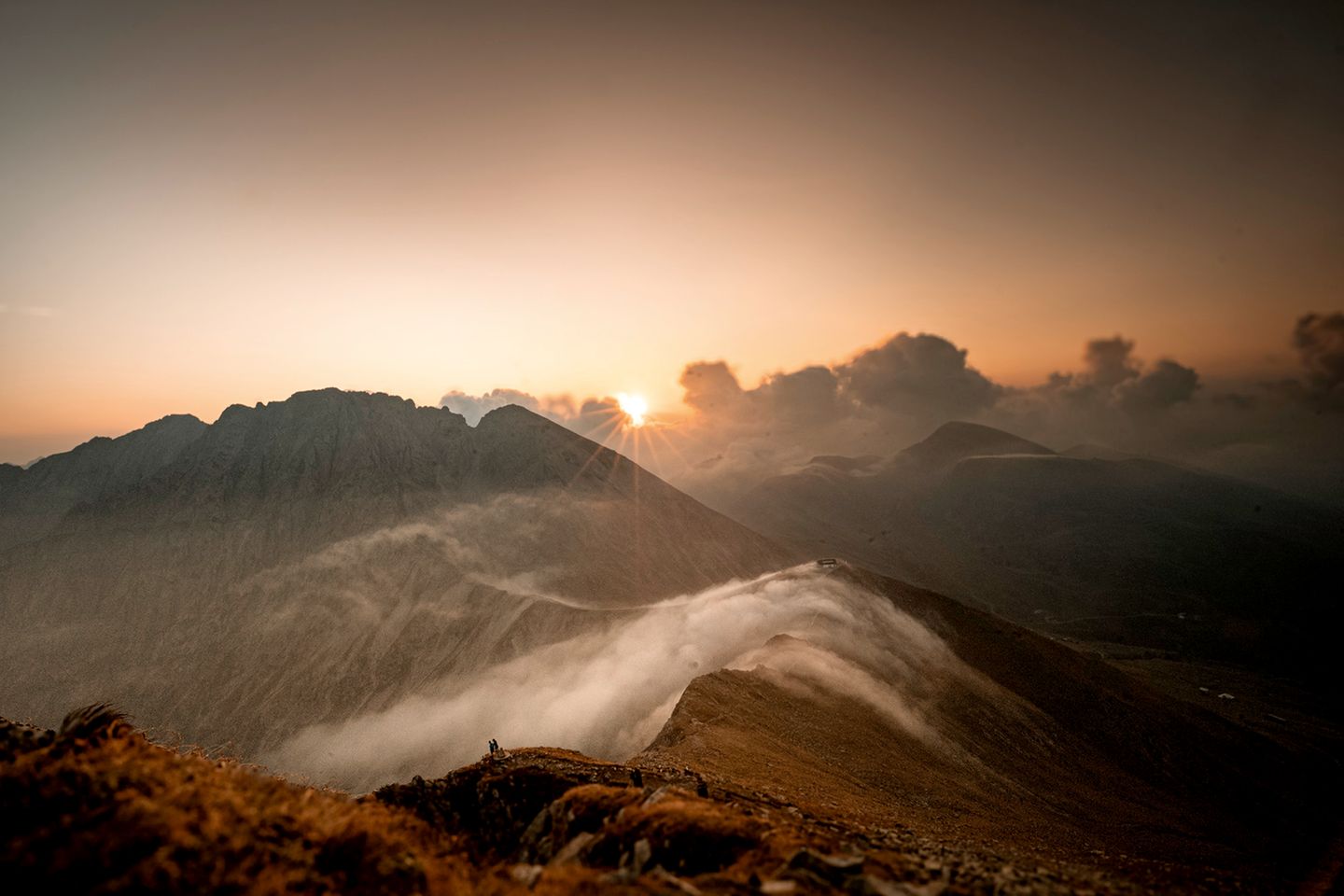 Berg-Sonnenaufgang am Kleinen Ifinger Seite 100