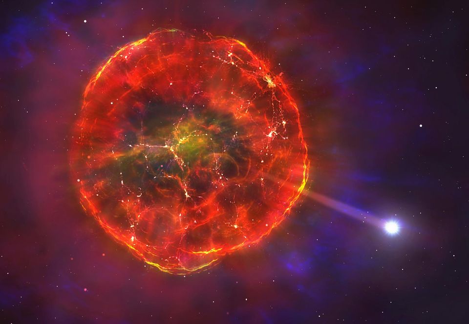 Astronomie: Nur die schweren Sterne enden mit einem großen Knall. Unsere Sonne wird keine Supernova durchlaufen Nur die schweren Sterne enden mit einem großen Knall. Unsere Sonne wird keine Supernova durchlaufen