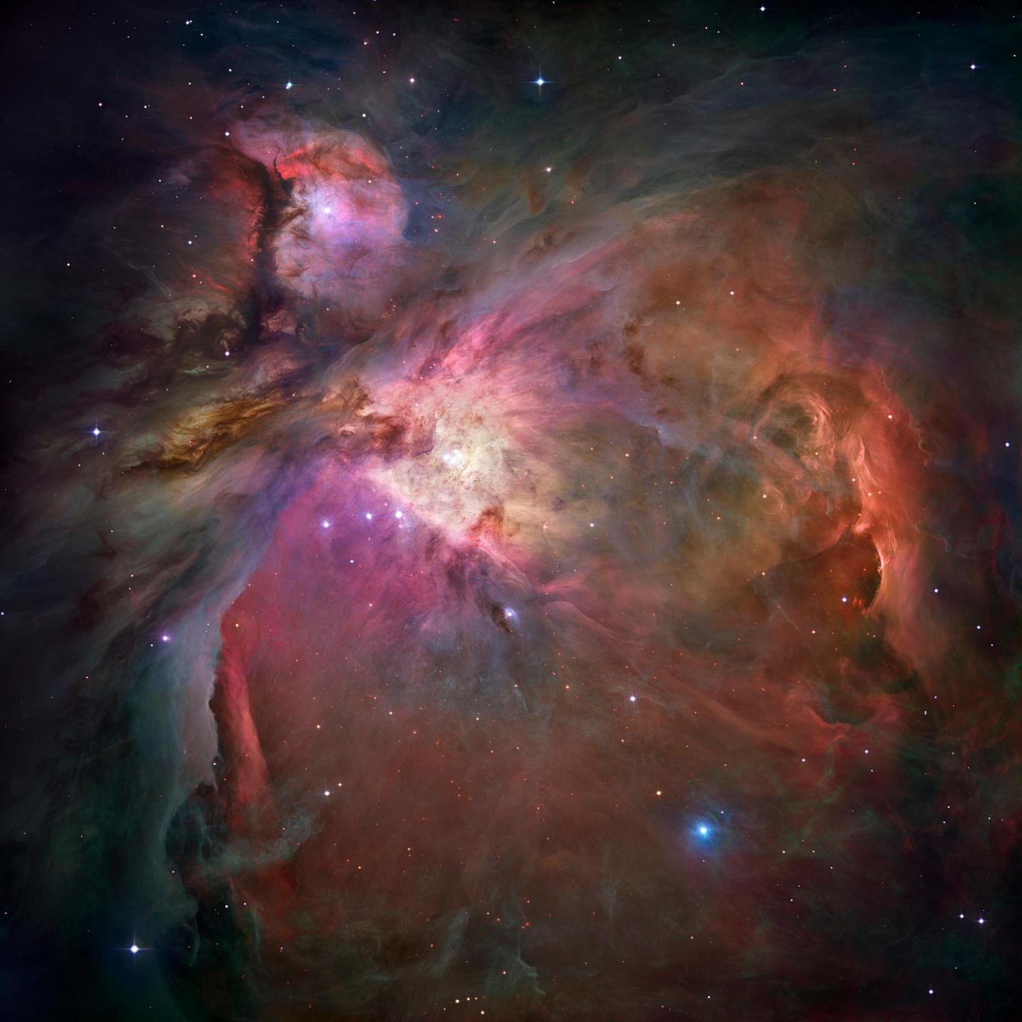 Ein kosmischer Kreißsaal: Im Orionnebel werden Sterne geboren