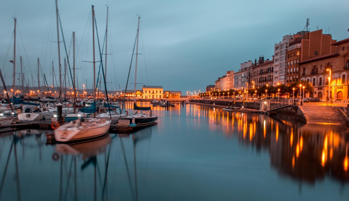 Hafen von Gijon