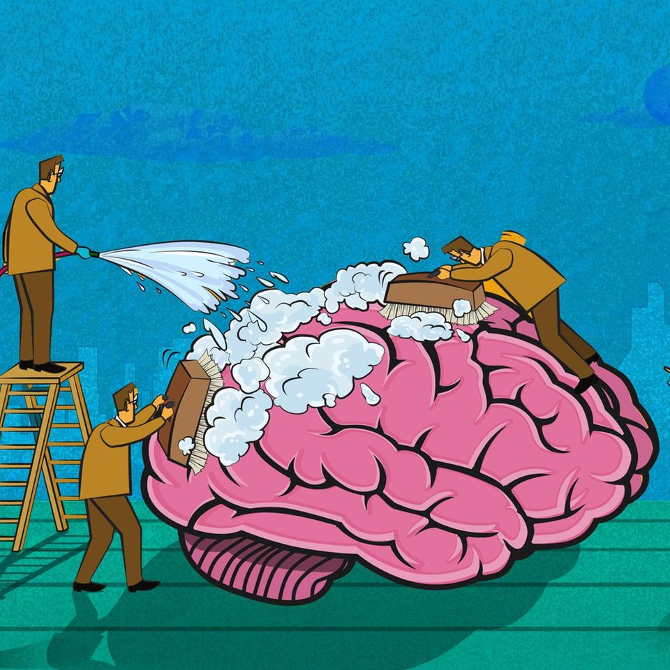 Unsichtbarer Putztrupp: Das Gehirn entsorgt im Tiefschlaf Stoffwechselreste – neue Forschung zeigt, was diesen Prozess antreibt