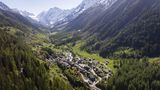 Blatten im Lötschental vor dem Bergsturz