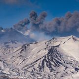 Ätna Ausbruch im Februar 2025