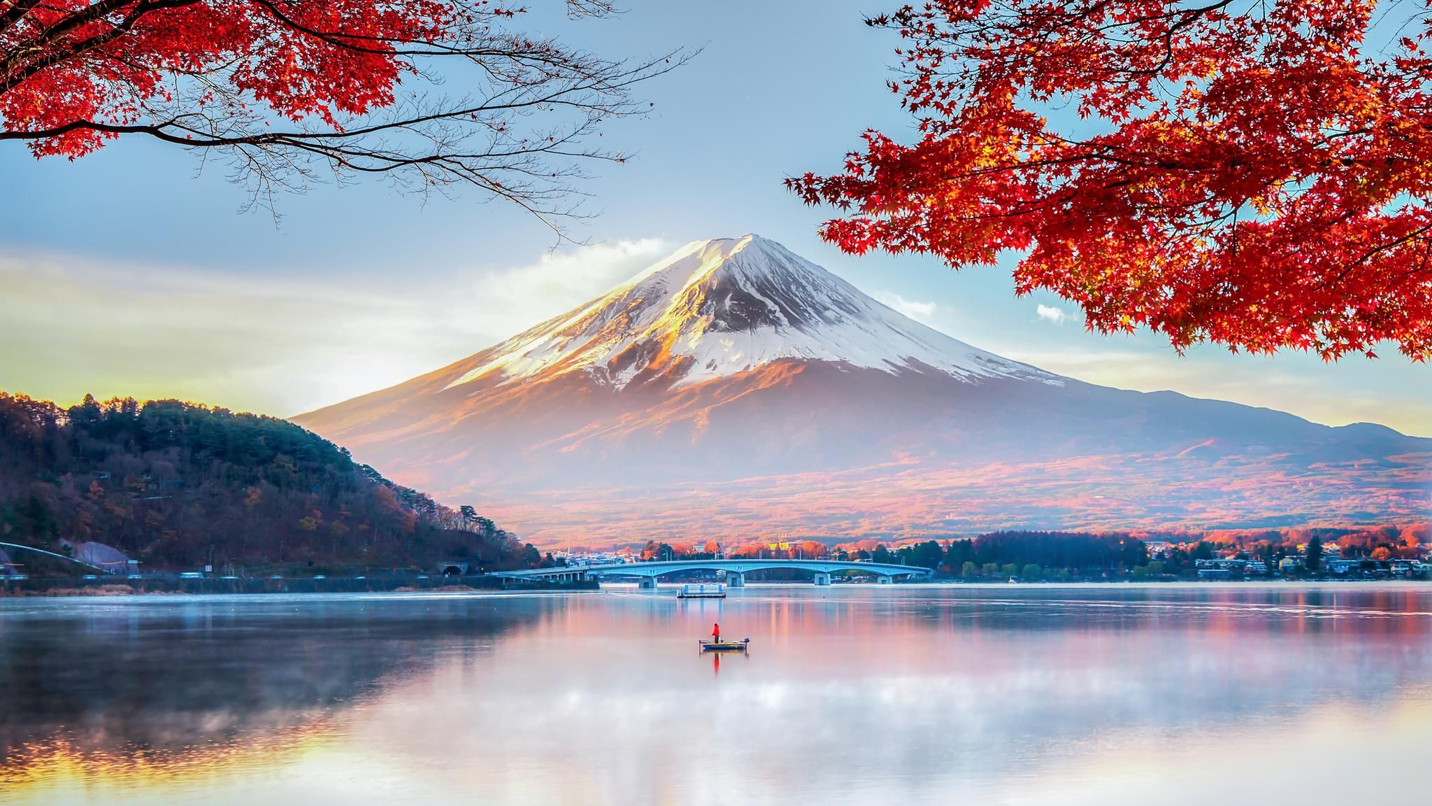 Mount Fuji im Morgenlicht Mount Fuji im Morgenlicht