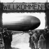 Zeppelin am Landeplatz