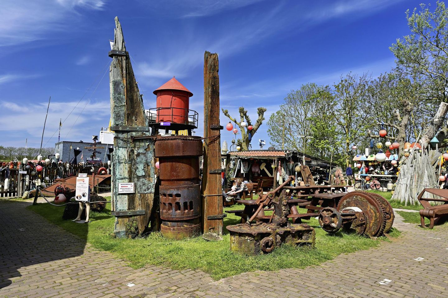 Strandgutmuseum: Fundstücke aus dem Meer Strandgutmuseum auf Texel