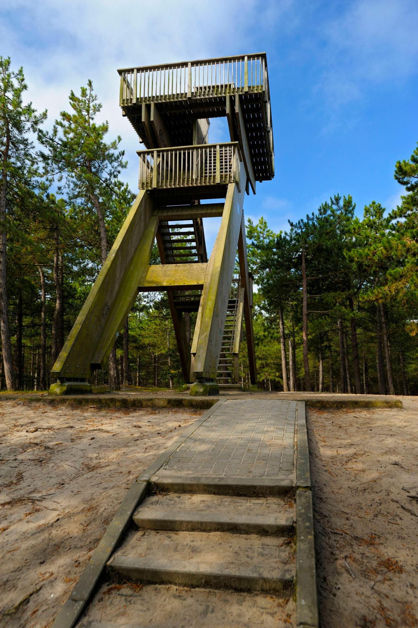 Aussichtsturm Fonteinsnol, De Koog, Insel Texel Nordholland