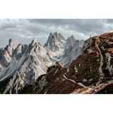 Die schroffen Cadini-Gipfel südlich der Drei Zinnen bieten eine beeindruckende Kulisse.   