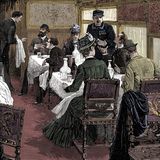 Speisewagen im Orient Express