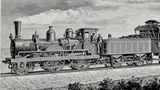 Illustration des Orient Express aus dem Jahr 1884