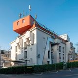 Früherer Bunker als Wohnhaus