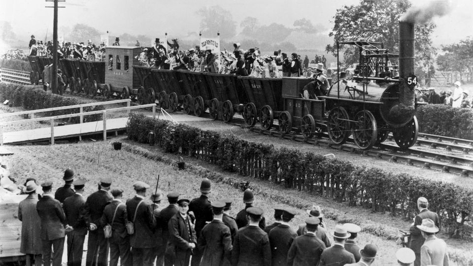 Locomotion No.1 im Jahr 1925 Locomotion No.1 im Jahr 1925