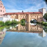 Erzweg in Walberla mit Wassertorbau