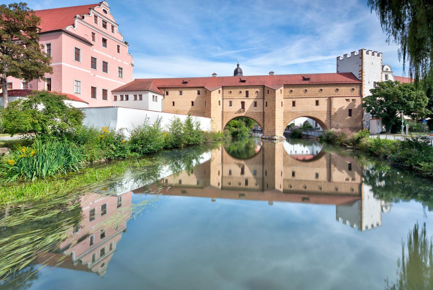 Erzweg in Walberla mit Wassertorbau