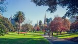 Patrick's Cathedral from Fitzroy Gardens, Melbourne
