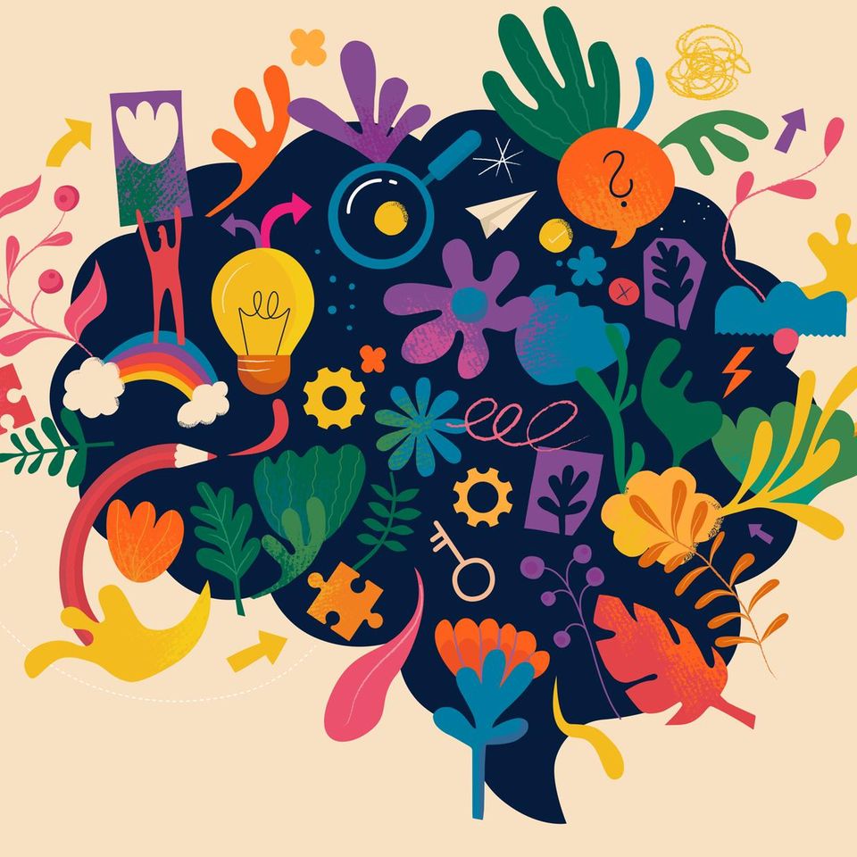 Mentale Bilder entspringen denselben Hirnregionen, die auch Gesehenes verarbeiten. Ein gesundes Hirn erkennt trotzdem den Unterschied