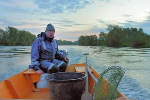 Setzt sich für den Schutz der Donau ein: Fischer Lothar Ziegler. Foto: Karin Willen/dpa-tmn