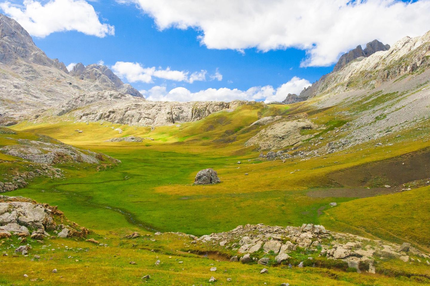 Vega de Liordes: Hochebene mit Ausblick Hochebene Vega de Liordes