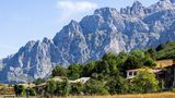 Picos de Europa, von Posada de Valdeó aus gesehen