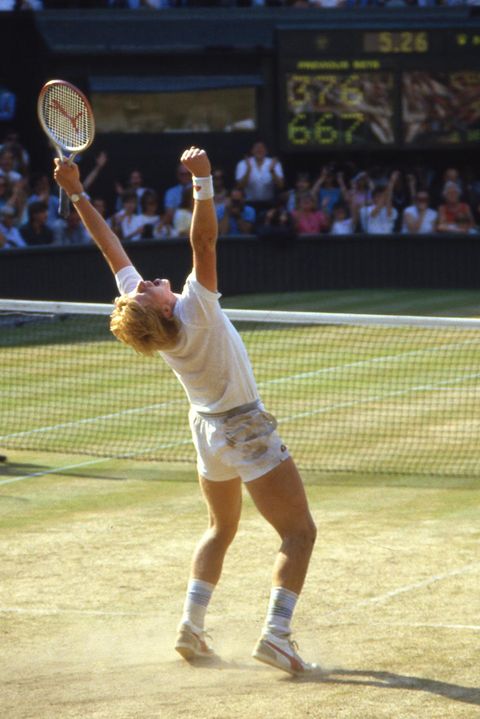 Boris Becker in Wimbledon