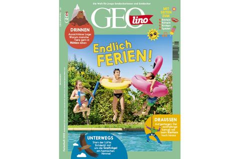 Cover GEOlino Ferienheft 2025