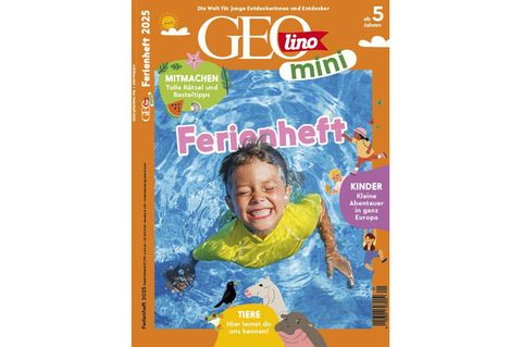 Cover GEOlino MINI Ferienheft 2025