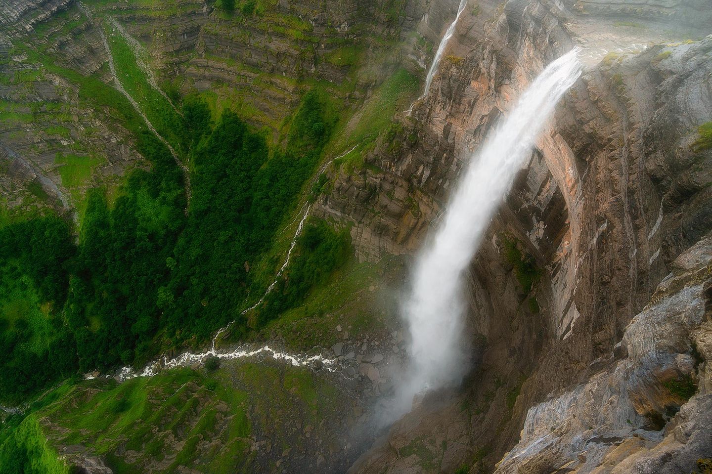 Salto de Nervión im Naturpark Monte Santiago