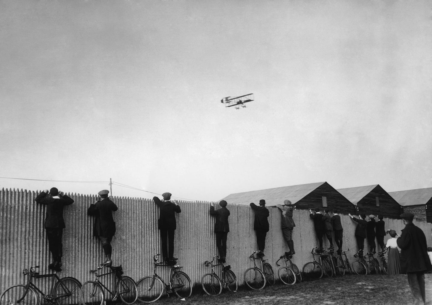 Flugshow auf dem Hendon Aerodrome