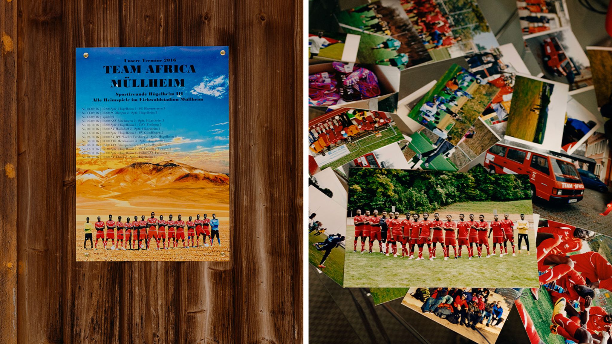 Plakat "Team Africa"