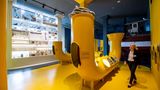 Blick in die Ausstellung im UNESCO-Weltnaturerbe Wattenmeer-Besucherzentrum