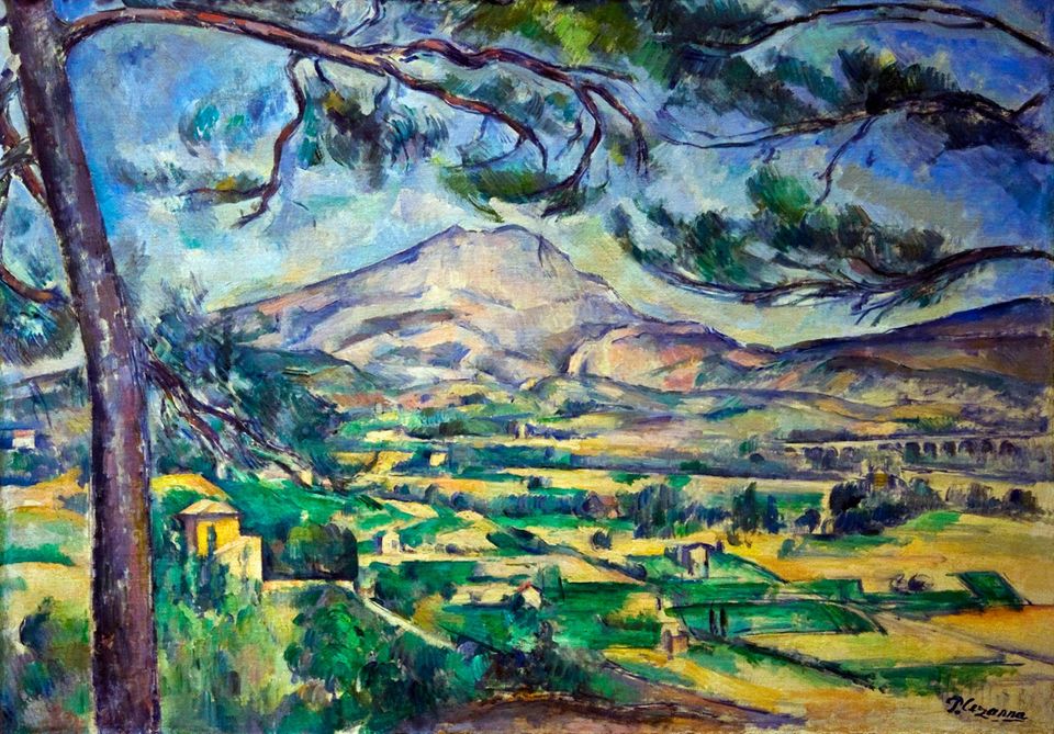 Sainte-Victoire von Cézannes Sainte-Victoire von Cézannes
