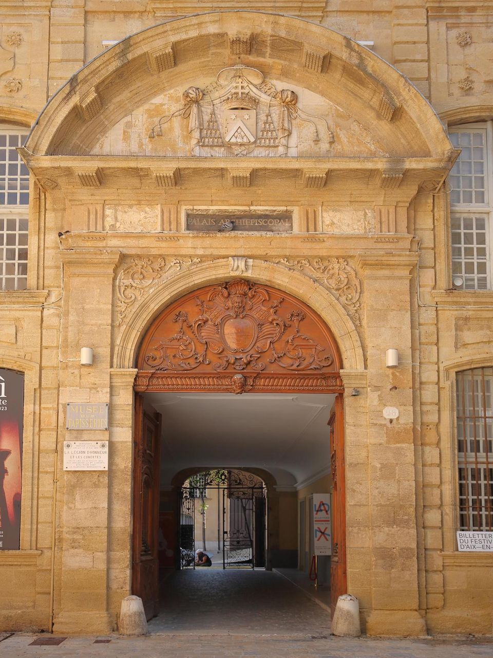 Fassade eines Palais Fassade eines Palais