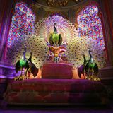 Pfauenthron im maurischen Kiosk von Schloss Linderhof