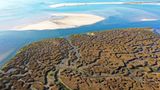 Naturpark Ria Formosa aus der Vogelperspektive