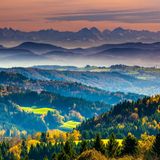 Landschaftsaufnahme vom Schwarzwald.