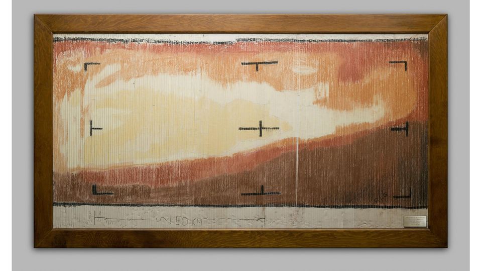 Erstes Bild vom Mars Skizze