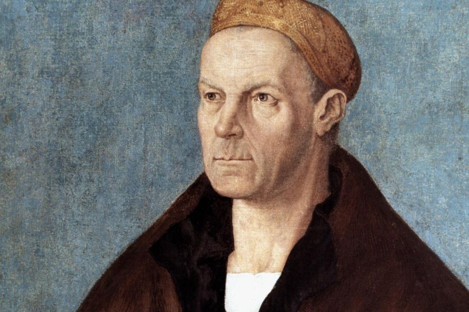 Um 1490 steigt Jakob Fugger in die Führung des Familienunternehmens ein. Sein Geschäftssinn, seine Gedankenschnelle und nicht zuletzt seine Härte machen ihn bald zum wohlhabendsten Menschen seiner Zeit.   0.7124