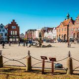Historischer Marktplatz von Husum