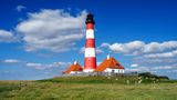 Leuchtturm von Westerhever bei St. Peter Ording