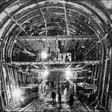 Baugerüst im Montblanc, 1962