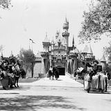 Dornröschen-Schloss im Disneyland in Anaheim, Kalifornien