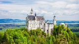 Schloss Neuschwanstein mit Umgebung