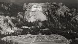Mount Rushmore Memorial in den 1960er-Jahren