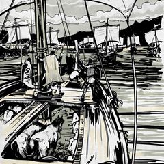 Illustration Schiffsflotte
