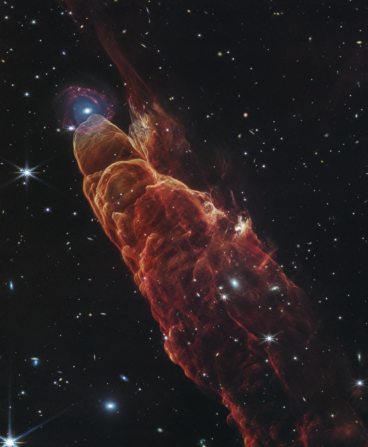 Kosmischer Wirbelsturm