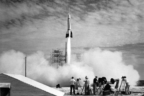 Der erste erfolgreiche Start einer Rakete in Cape Canaveral