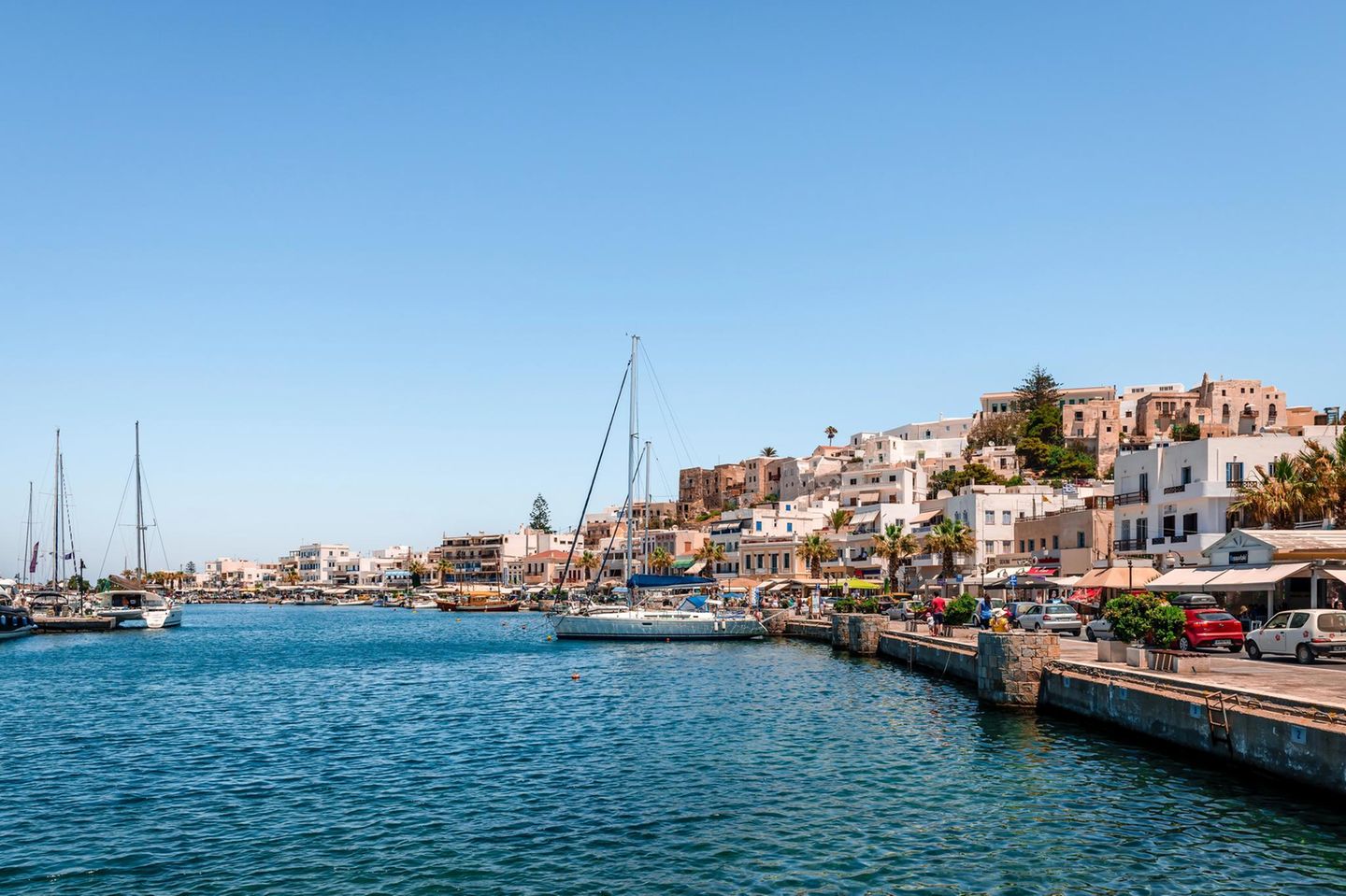 Altstadt und Hafen von Naxos