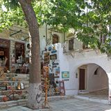 Bergdorf Aperathos auf der Insel Naxos